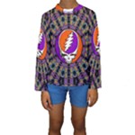 Gratefuldead Grateful Dead Pattern Kids  Long Sleeve Swimwear