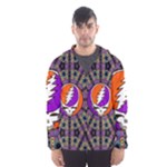 Gratefuldead Grateful Dead Pattern Men s Hooded Windbreaker