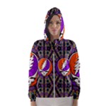 Gratefuldead Grateful Dead Pattern Women s Hooded Windbreaker