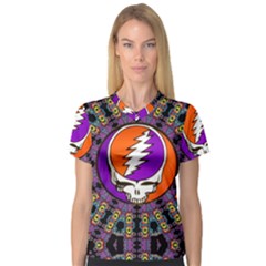 V-Neck Sport Mesh T-Shirt 