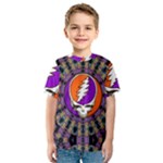 Gratefuldead Grateful Dead Pattern Kids  Sport Mesh Tee