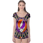 Gratefuldead Grateful Dead Pattern Boyleg Leotard 