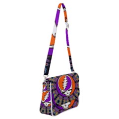 Shoulder Bag with Back Zipper 