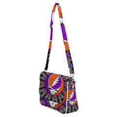 Shoulder Bag with Back Zipper 