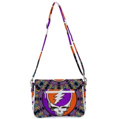Shoulder Bag with Back Zipper 