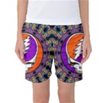 Gratefuldead Grateful Dead Pattern Women s Basketball Shorts