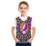 Gratefuldead Grateful Dead Pattern Kids  Basketball Tank Top
