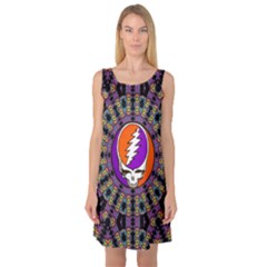 Sleeveless Satin Nightdress 