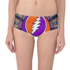 Mid-Waist Bikini Bottoms 