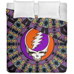 Gratefuldead Grateful Dead Pattern Duvet Cover Double Side (California King Size) from ArtsNow.com