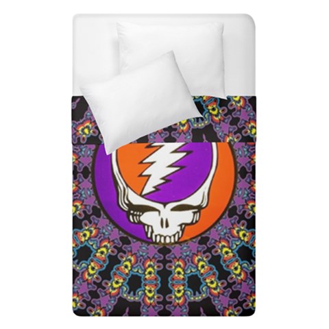 Gratefuldead Grateful Dead Pattern Duvet Cover Double Side (Single Size) from ArtsNow.com
