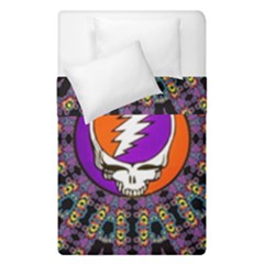 Gratefuldead Grateful Dead Pattern Duvet Cover Double Side (Single Size) from ArtsNow.com