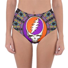 Reversible High-Waist Bikini Bottoms 