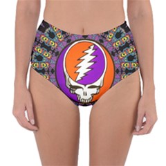 Reversible High-Waist Bikini Bottoms 