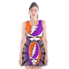 Scoop Neck Skater Dress 
