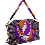 Gratefuldead Grateful Dead Pattern Canvas Crossbody Bag