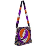 Gratefuldead Grateful Dead Pattern Zipper Messenger Bag