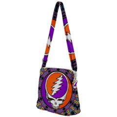 Zipper Messenger Bag 