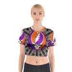 Gratefuldead Grateful Dead Pattern Cotton Crop Top