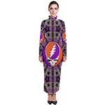 Gratefuldead Grateful Dead Pattern Turtleneck Maxi Dress