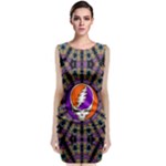 Gratefuldead Grateful Dead Pattern Classic Sleeveless Midi Dress
