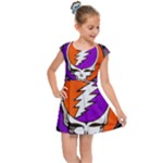 Gratefuldead Grateful Dead Pattern Kids  Cap Sleeve Dress