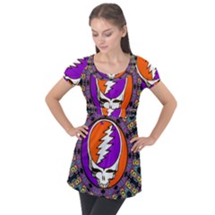 Puff Sleeve Tunic Top 