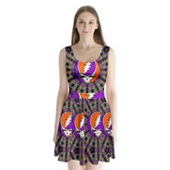 Split Back Mini Dress  