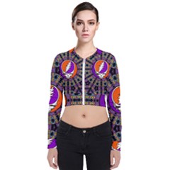 Long Sleeve Zip Up Bomber Jacket 