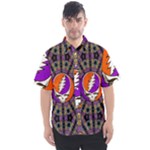 Gratefuldead Grateful Dead Pattern Men s Short Sleeve Shirt