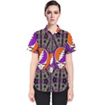 Gratefuldead Grateful Dead Pattern Women s Short Sleeve Shirt