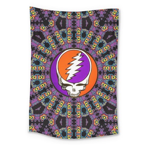Gratefuldead Grateful Dead Pattern Large Tapestry from ArtsNow.com