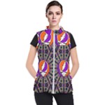 Gratefuldead Grateful Dead Pattern Women s Puffer Vest