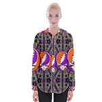 Gratefuldead Grateful Dead Pattern Womens Long Sleeve Shirt