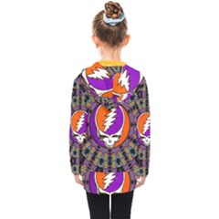Kids  Double Breasted Button Coat 