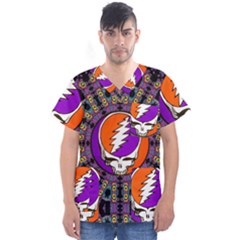 Men s V-Neck Scrub Top 