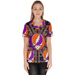 Women s V-Neck Scrub Top 