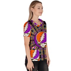 Women s V-Neck Scrub Top 