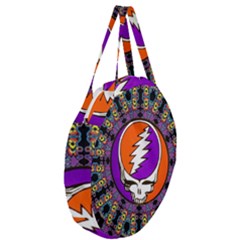 Giant Round Zipper Tote 