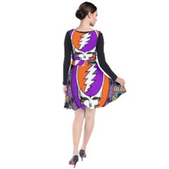 Plunge Pinafore Dress 