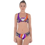 Gratefuldead Grateful Dead Pattern Criss Cross Bikini Set