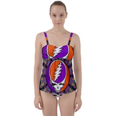 Twist Front Tankini Set 