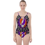 Gratefuldead Grateful Dead Pattern Cut Out Top Tankini Set