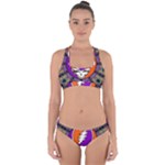 Gratefuldead Grateful Dead Pattern Cross Back Hipster Bikini Set