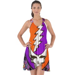 Show Some Back Chiffon Dress 
