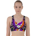 Gratefuldead Grateful Dead Pattern Back Weave Sports Bra
