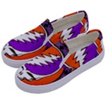 Gratefuldead Grateful Dead Pattern Kids  Canvas Slip Ons