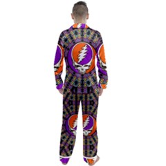 Men s Long Sleeve Satin Pajamas Set 