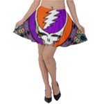 Gratefuldead Grateful Dead Pattern Velvet Skater Skirt