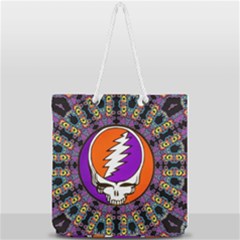 Full Print Rope Handle Tote (Large) 